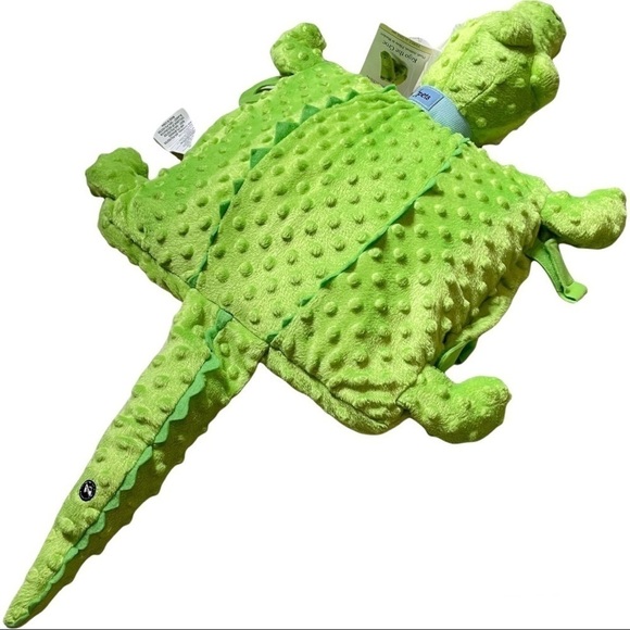 Zoobie Pets Kojo the Croc pillow, plush and blanket - Picture 2 of 10